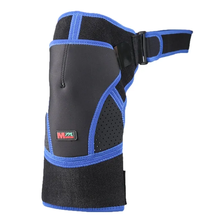 G06 Four-Direction Adjustable Pressure And Breathable Shoulder Pad Sports Protective Gear，Style: Ordinary Version L(Black Blue)