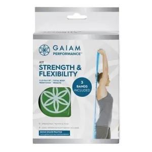 Gaiam Performance Strength & Flexibility Kit