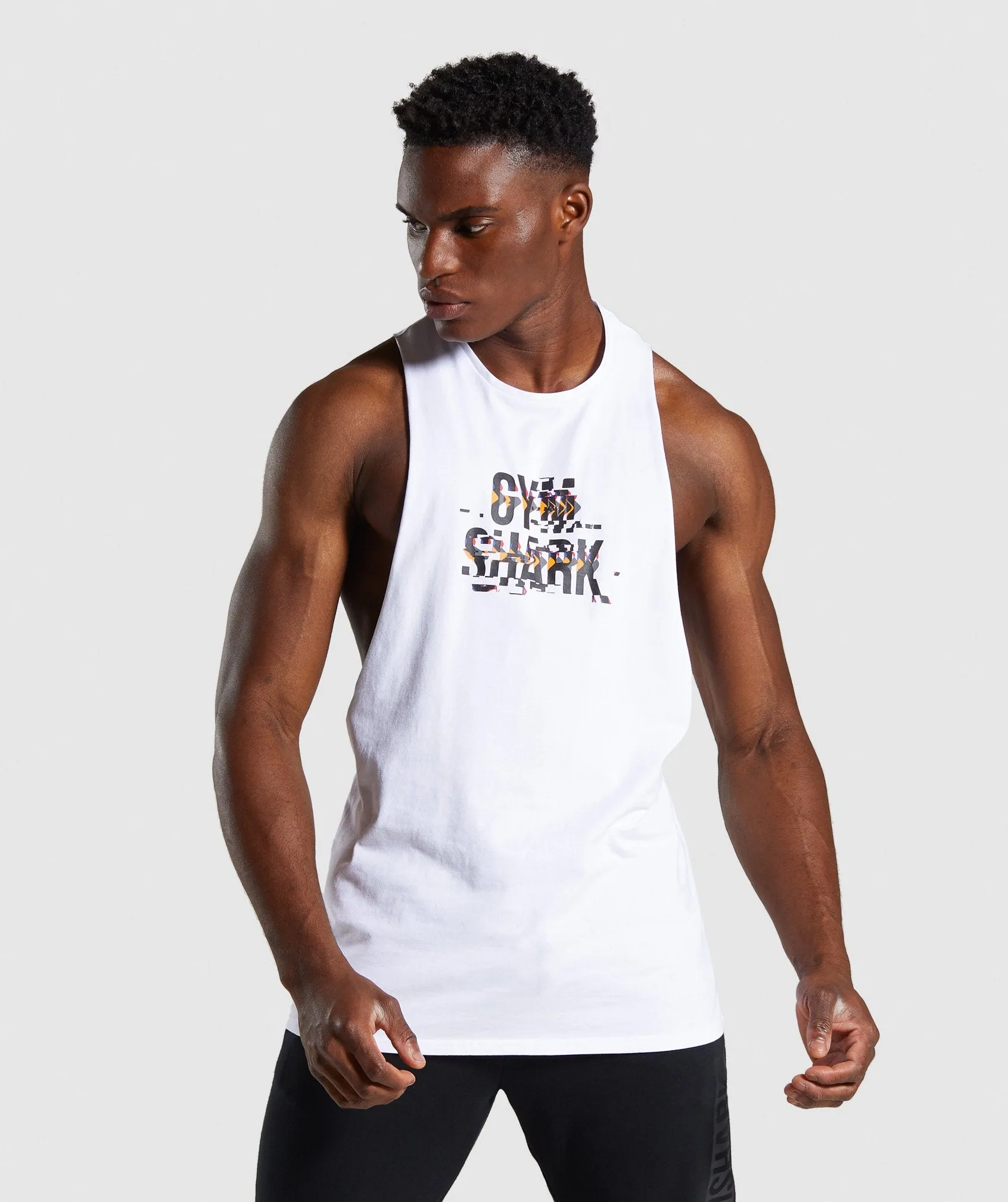 Gymshark Glitch Tank - White