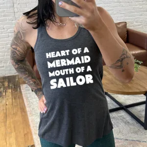 Heart Of A Mermaid Mouth Of A Sailor Shirt