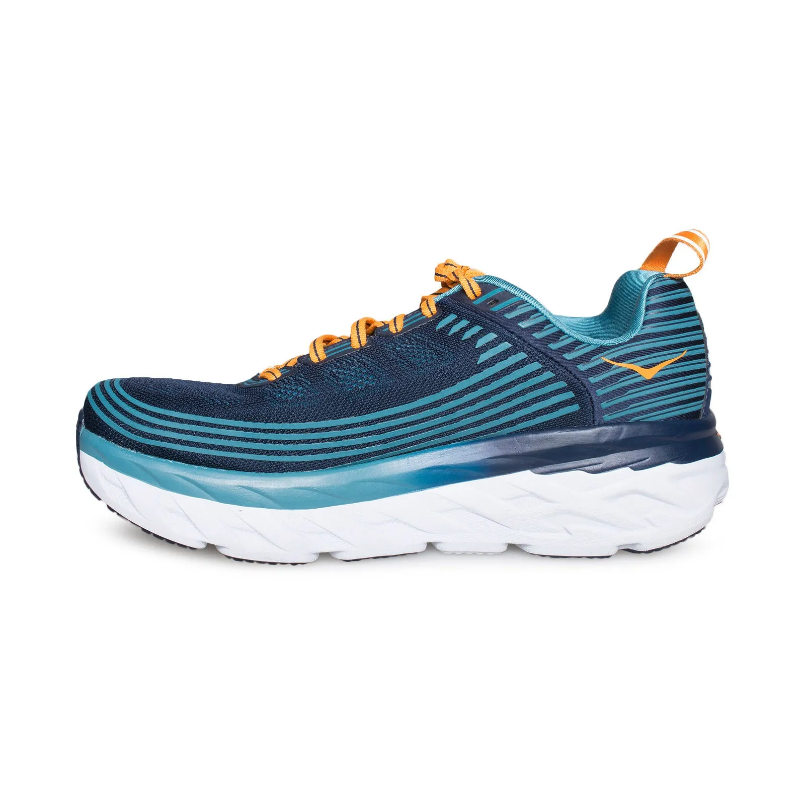 HOKA ONE ONE Bondi 6 Black Iris / Storm Blue Running Shoes - Men's