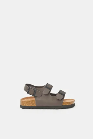 Infant Boys Brown Cork Sandals