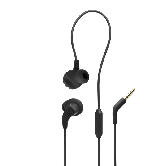 JBL ENDURANCE RUN 2 Wired In-Ear Headphones (Black)