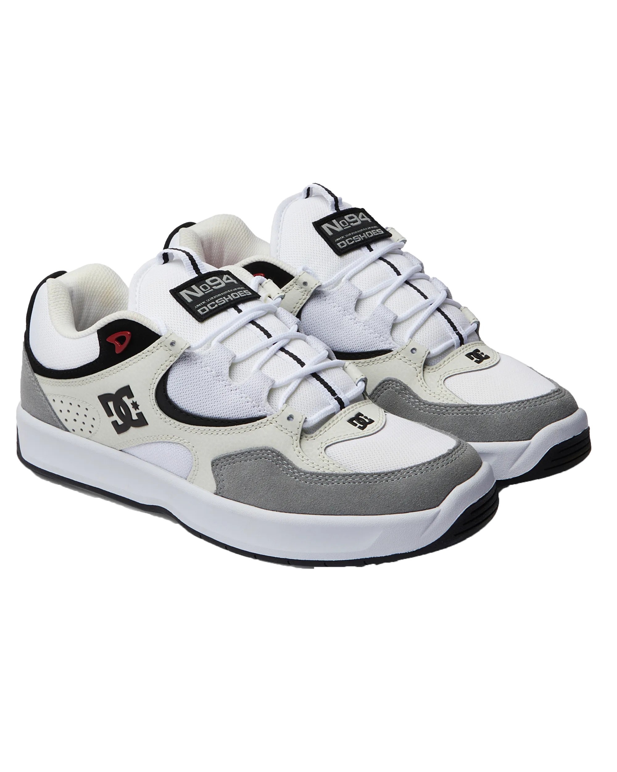 Kalynx Zero Shoes in Grey, Black & White