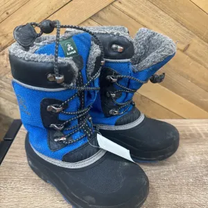 Kamik - Kid's Luke 4 Winter Boots - MSRP $85: Blue/Black-children-12T