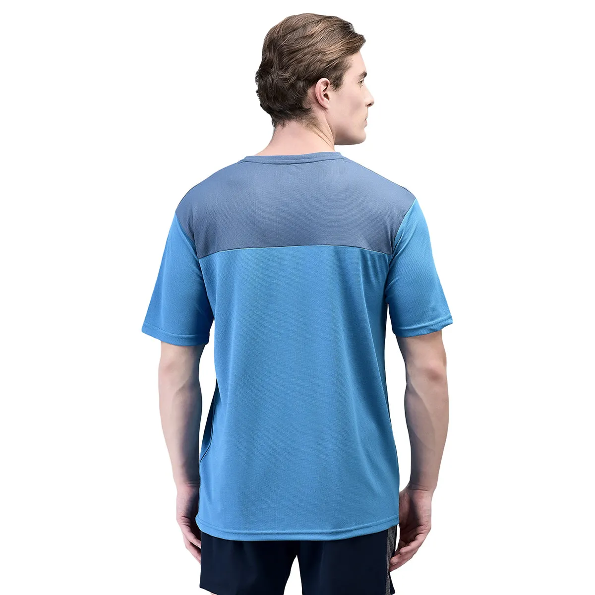 KI Dry Fit Pastel Blue Active Wear T-Shirts - Performance Gear for Gym Enthusiasts and Outdoor Athletes