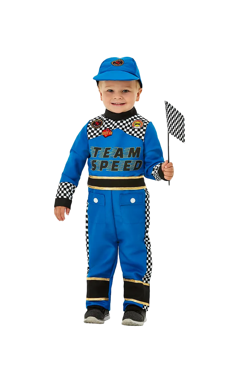 Kids Race Car Driver Costume