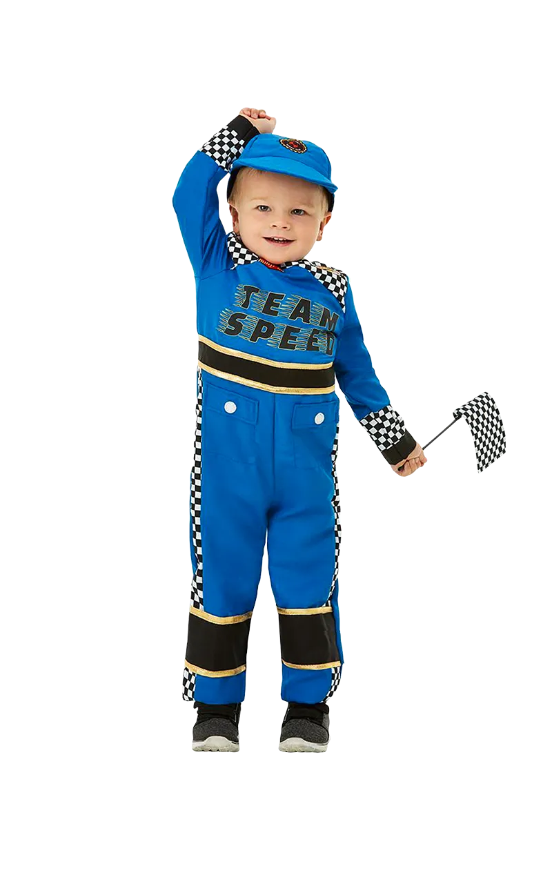 Kids Race Car Driver Costume