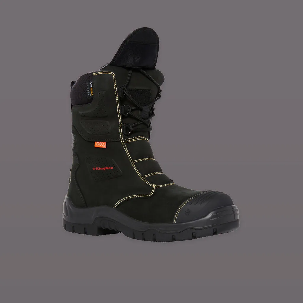 King Gee Bennu Rigger Steel Toe Safety Work Boots With Scuff Cap (K27174)