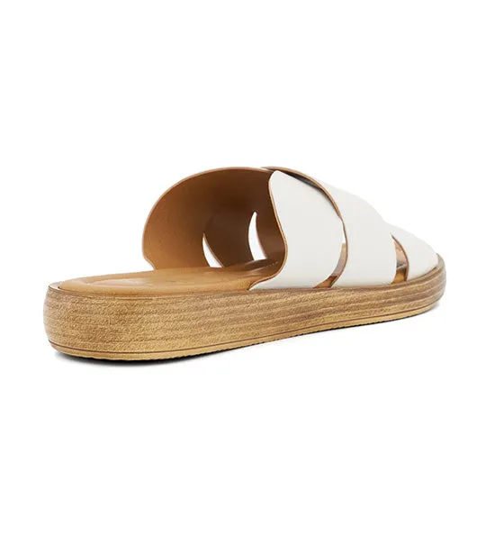 Layton Sandals White