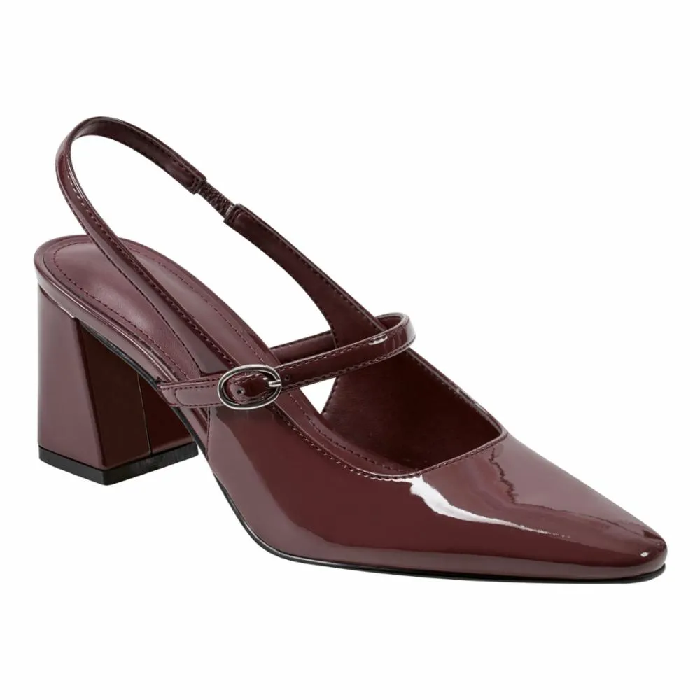 Marc Fisher Women's Lanai Burgundy M