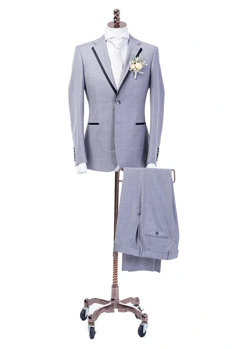 Matteo Gray Wedding Suit