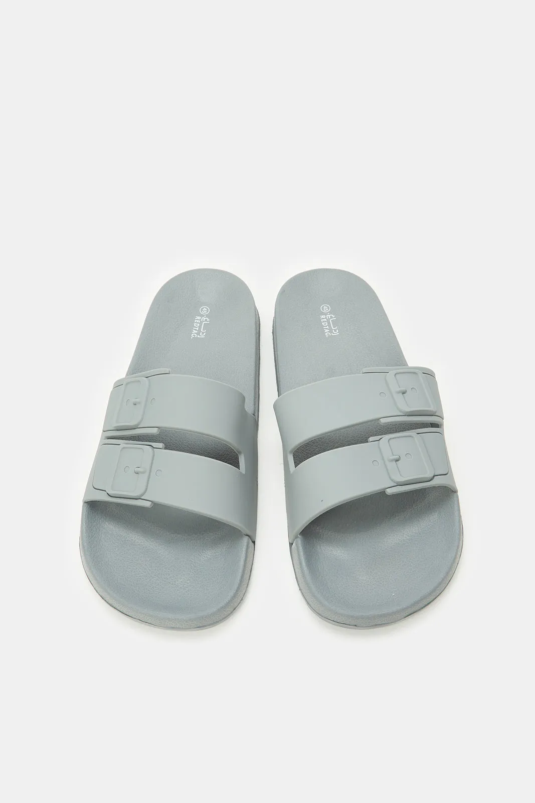 Men Grey Moulded Comfort Slide