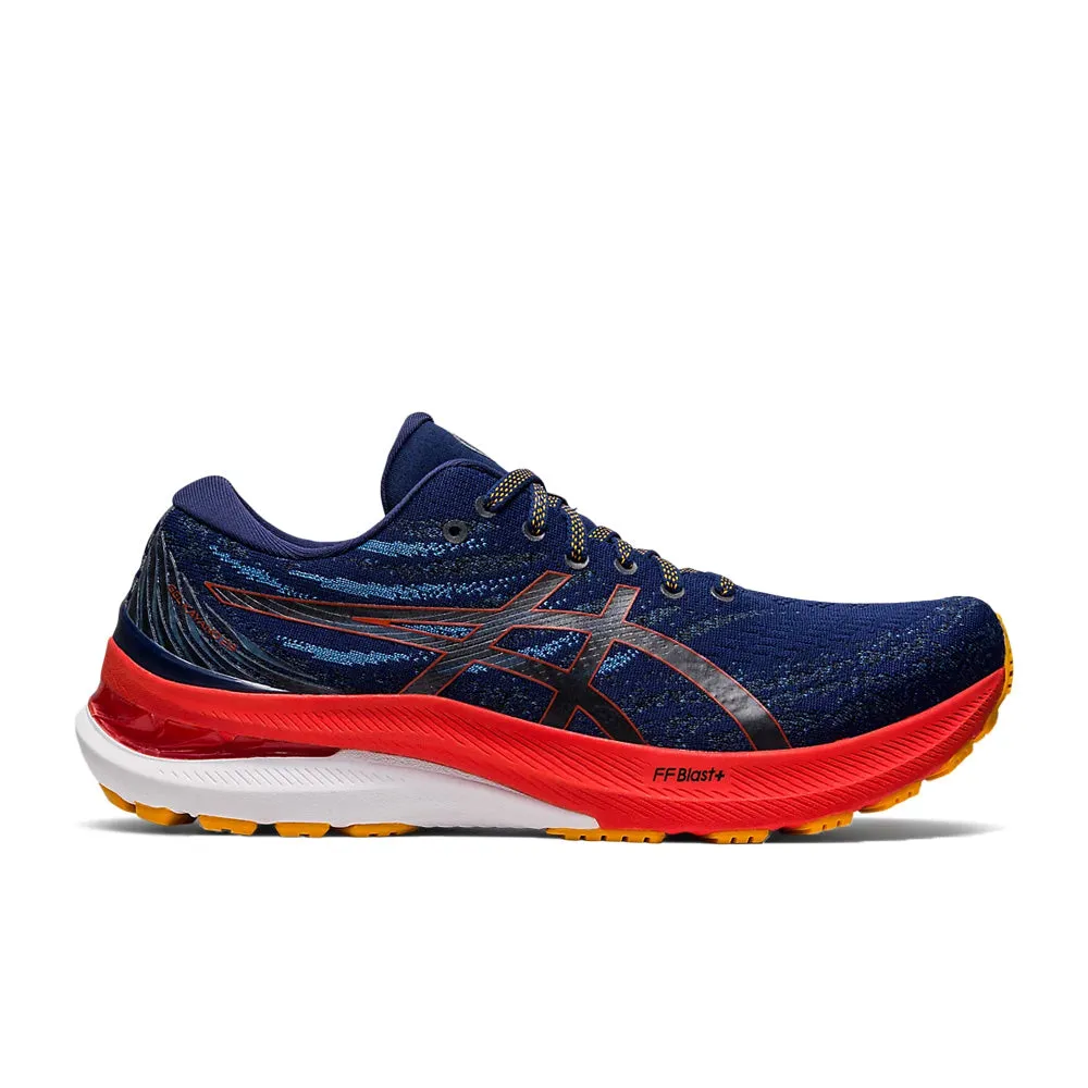 Men's Asics Gel-Kayano 29, Deep Ocean/Cherry Tomato, 8.5 2E Wide