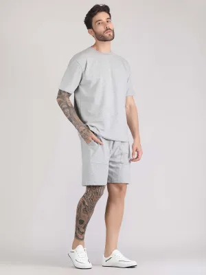 men's co ord shorts and t shirt