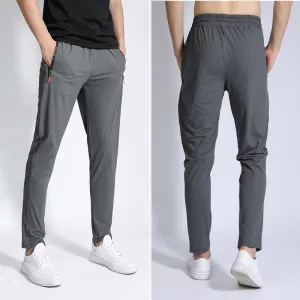 Mens Joggers Casual Pants Fitness Men Sportswear Tracksuit Bottoms Skinny Sweatpants Trousers Black Gyms Jogger Track Pants