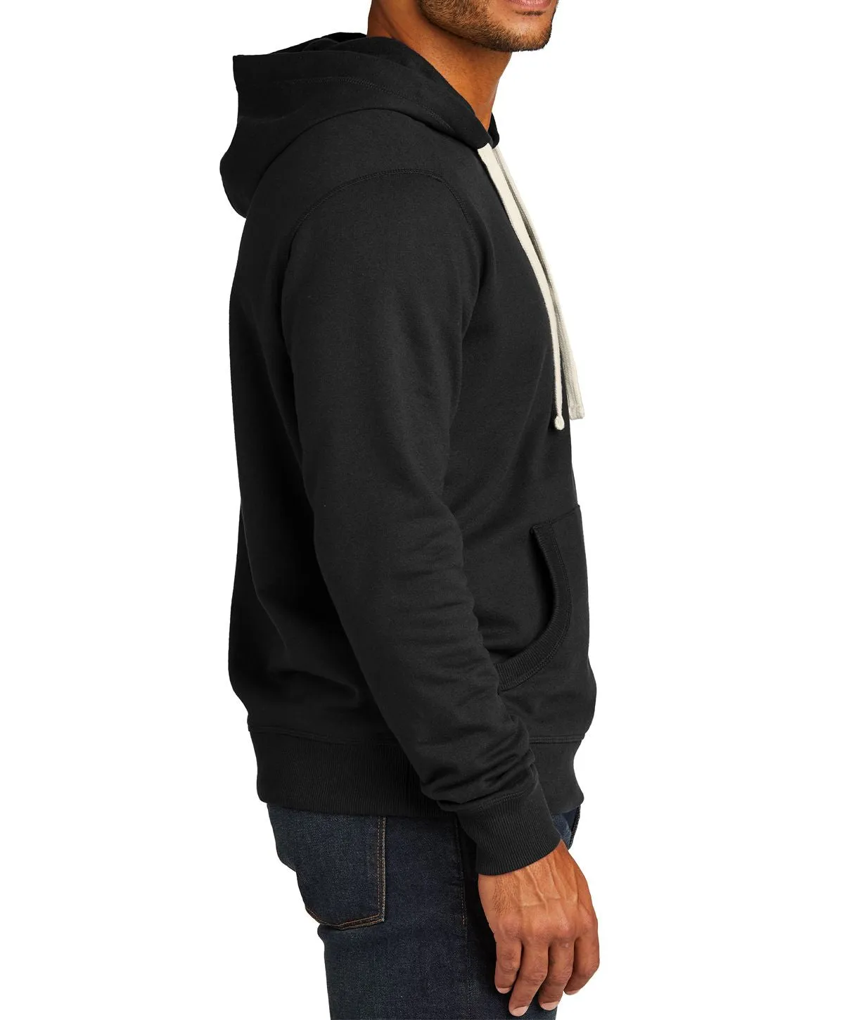 Men's Re-Fleece Long Sleeve Hooded Sweatshirt with Pocket