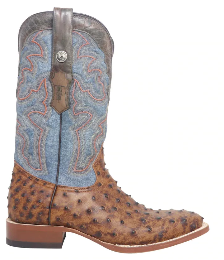 Men's Tanner Mark Print Ostrich Boot