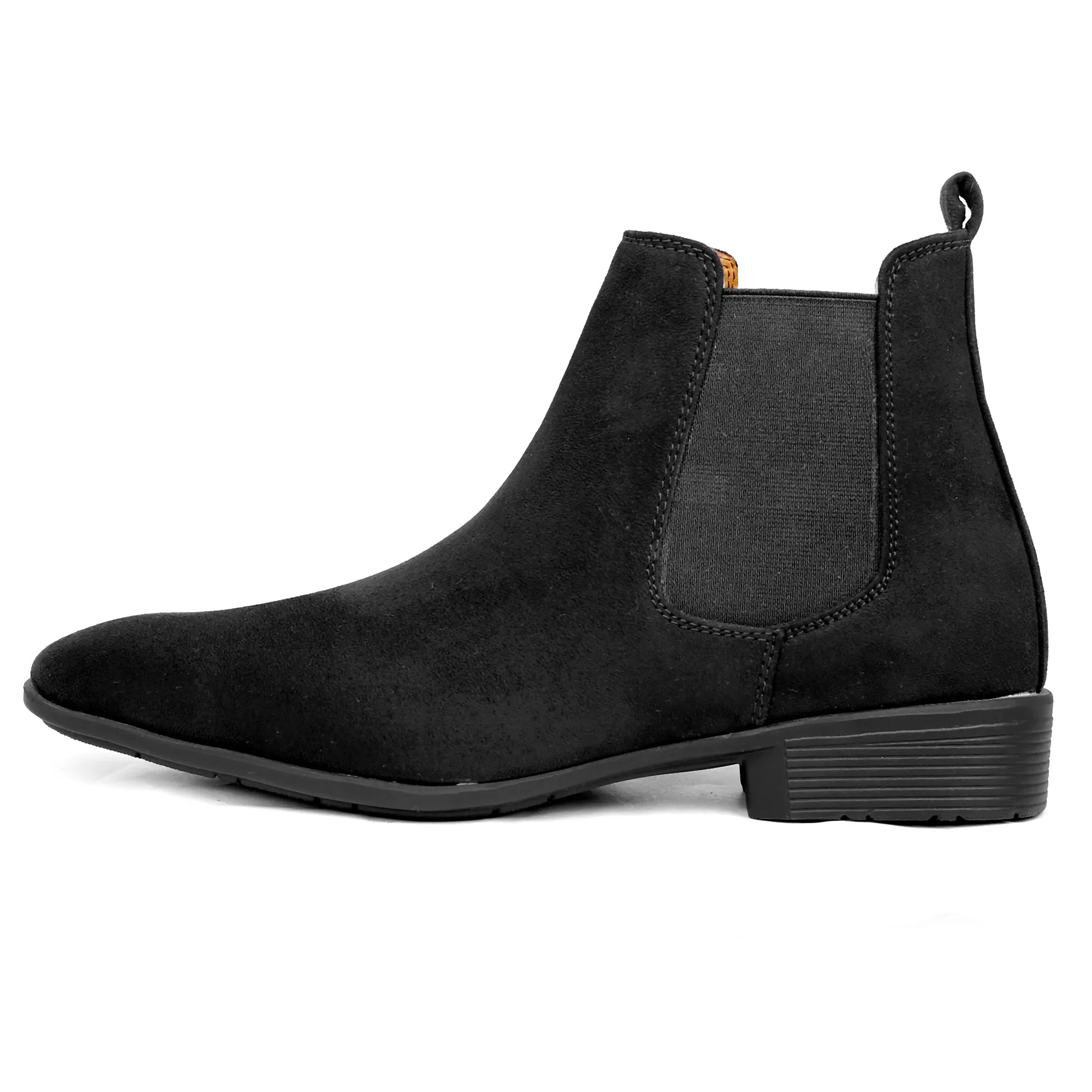 Men's Vegan Suede Material Formal & Casual Party Wear Chelsea Boots