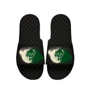 Milwaukee Bucks Spray Paint Slides