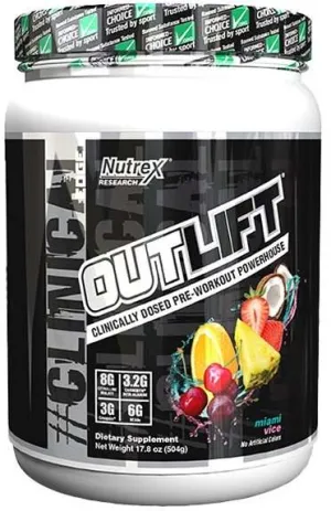 Nutrex OutLift, Miami Vice - 504 grams