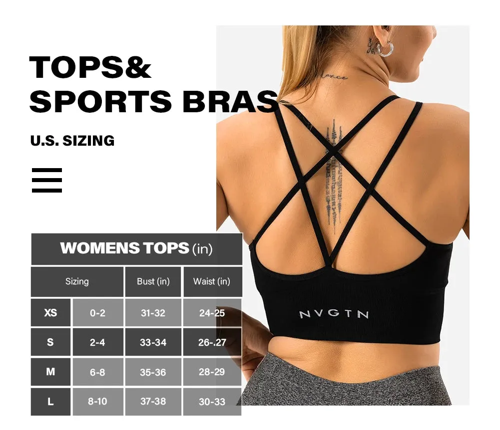 NVGTN Flourish Seamless Sports Bra