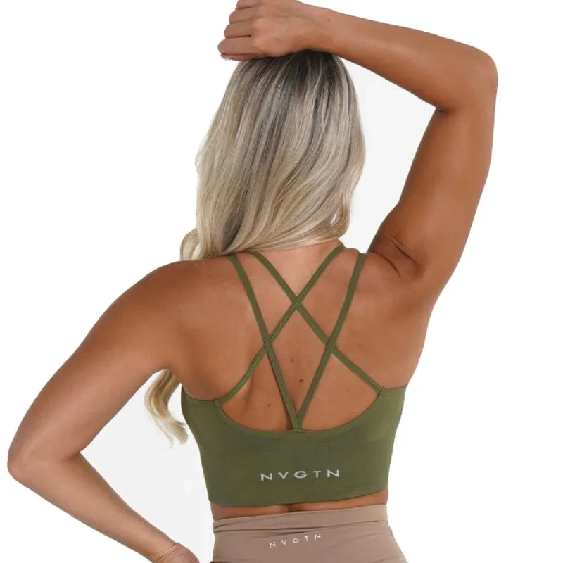 NVGTN Flourish Seamless Sports Bra