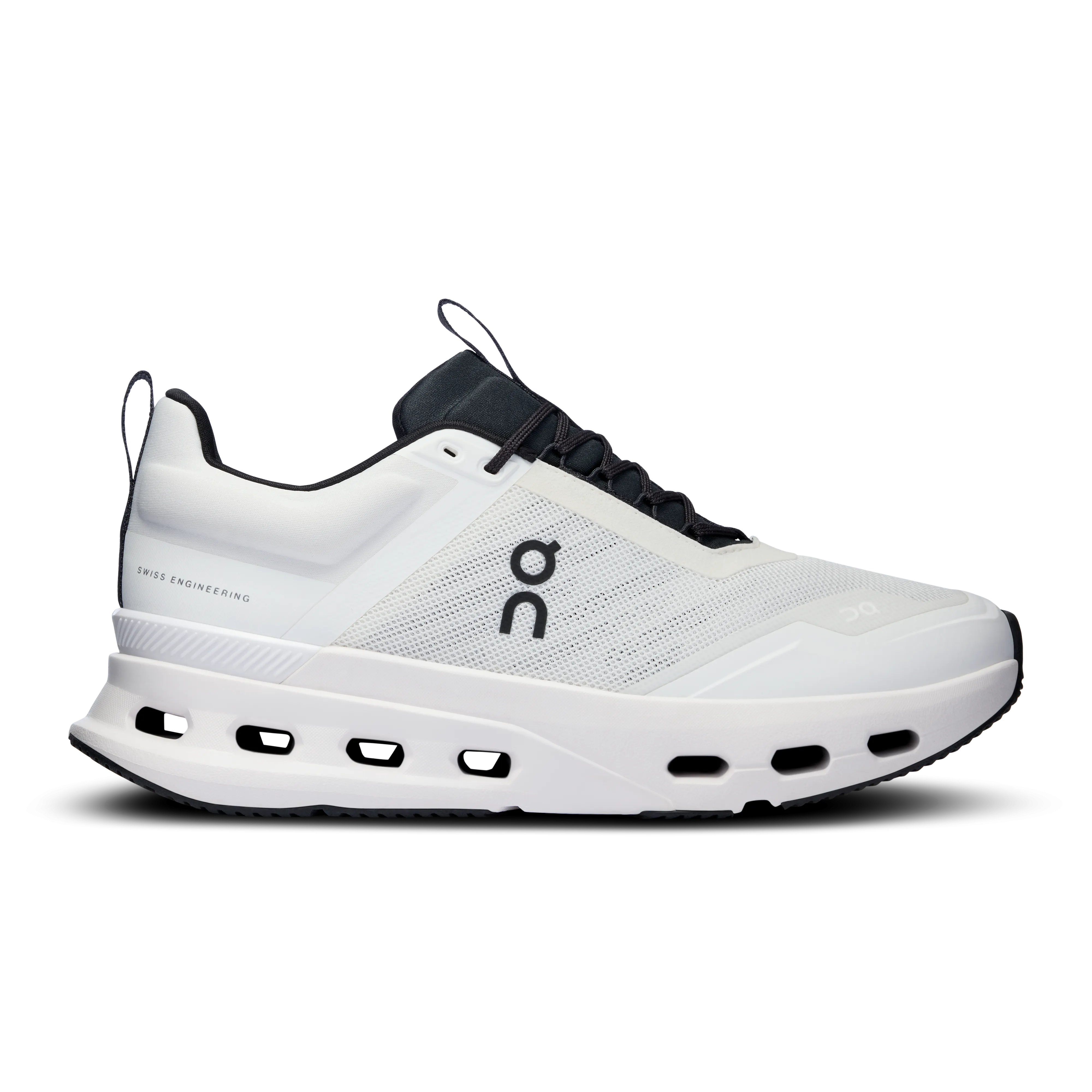 On Running Women's Cloudnova X Shoes - White / Black