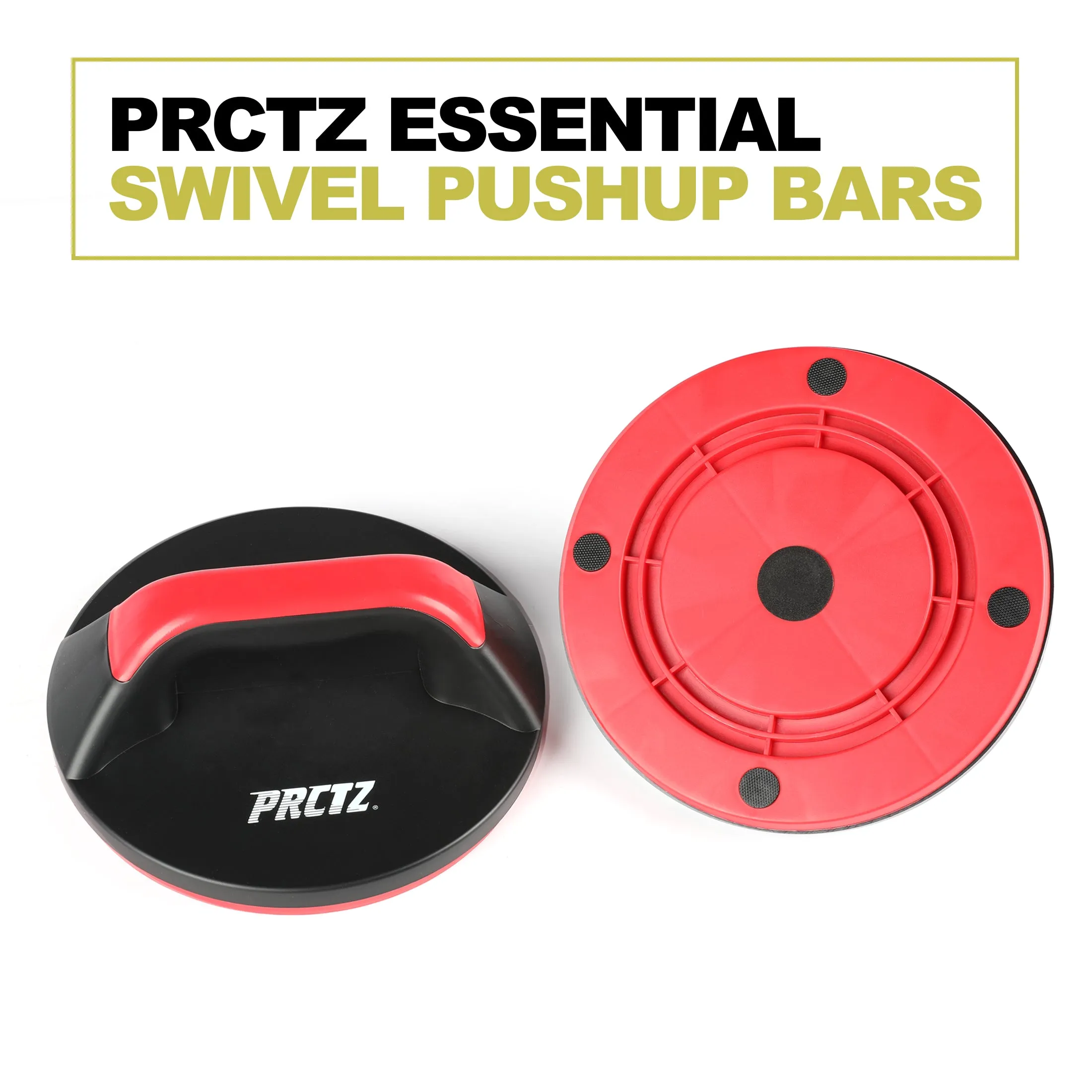 PRCTZ Swivel Push Up Bars