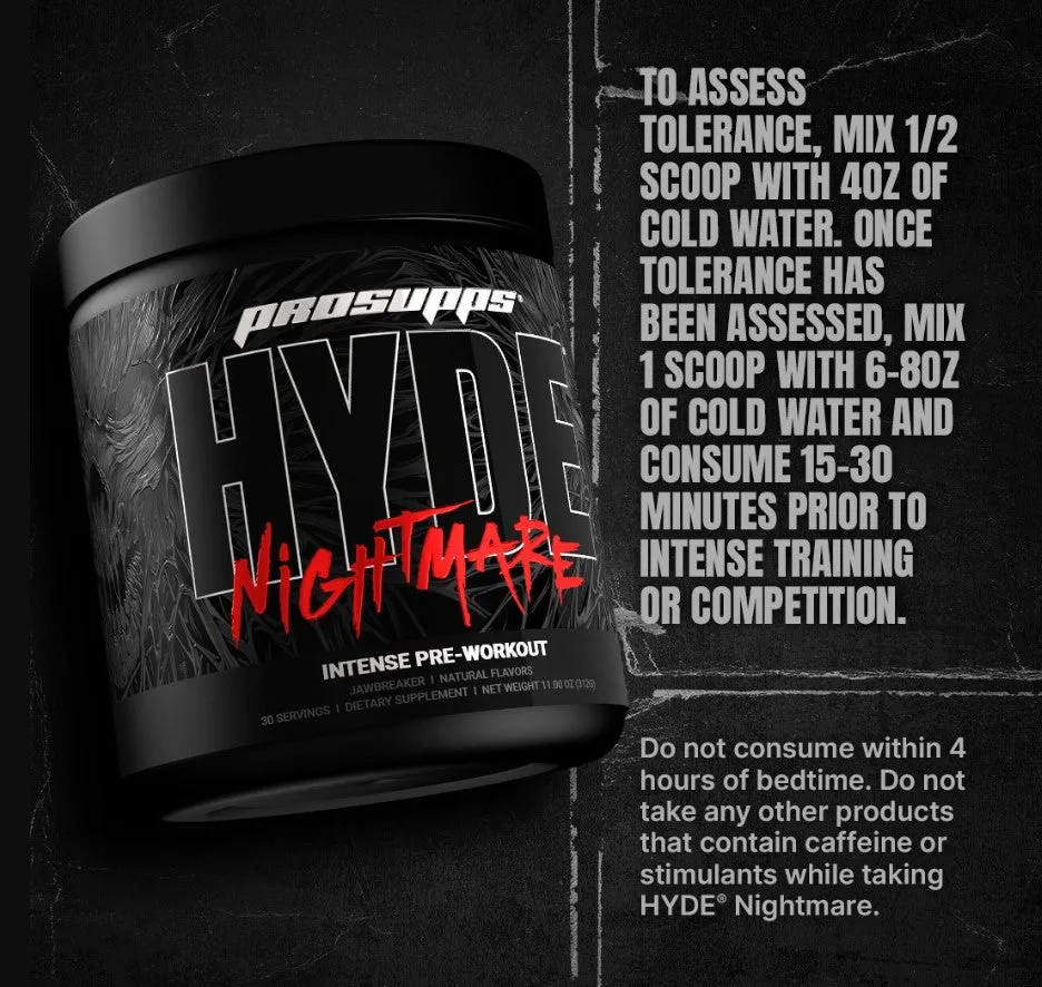 Pro Supps Hyde Nightmare Intense Pre-Workout