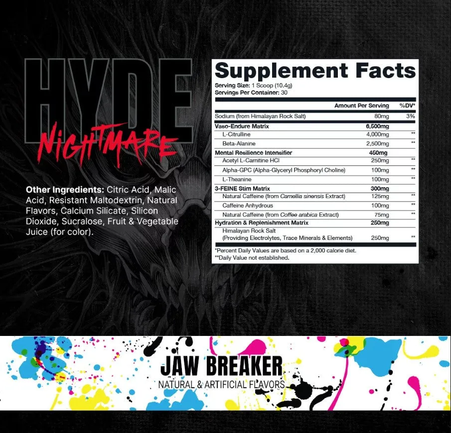 Pro Supps Hyde Nightmare Intense Pre-Workout