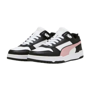 Puma scarpa sneakers da donna RBD Game Low 386373 24 bianco-rosa-nero