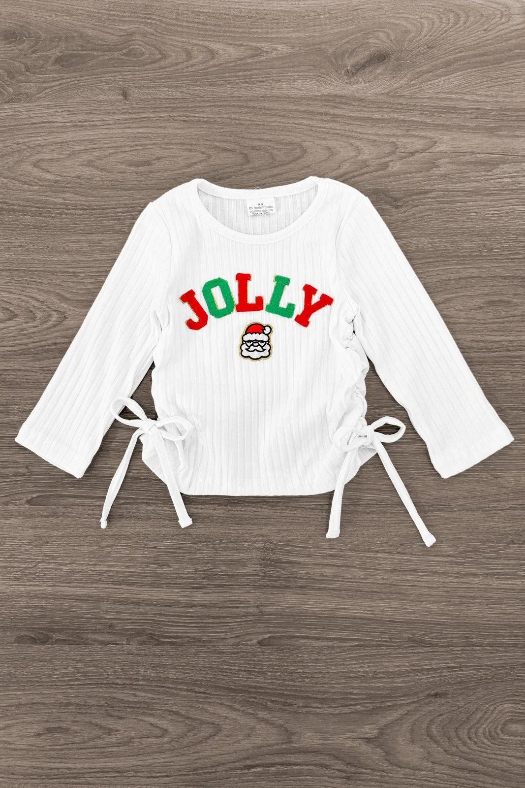 "Jolly" Chenille Patch Sequin Flare Set