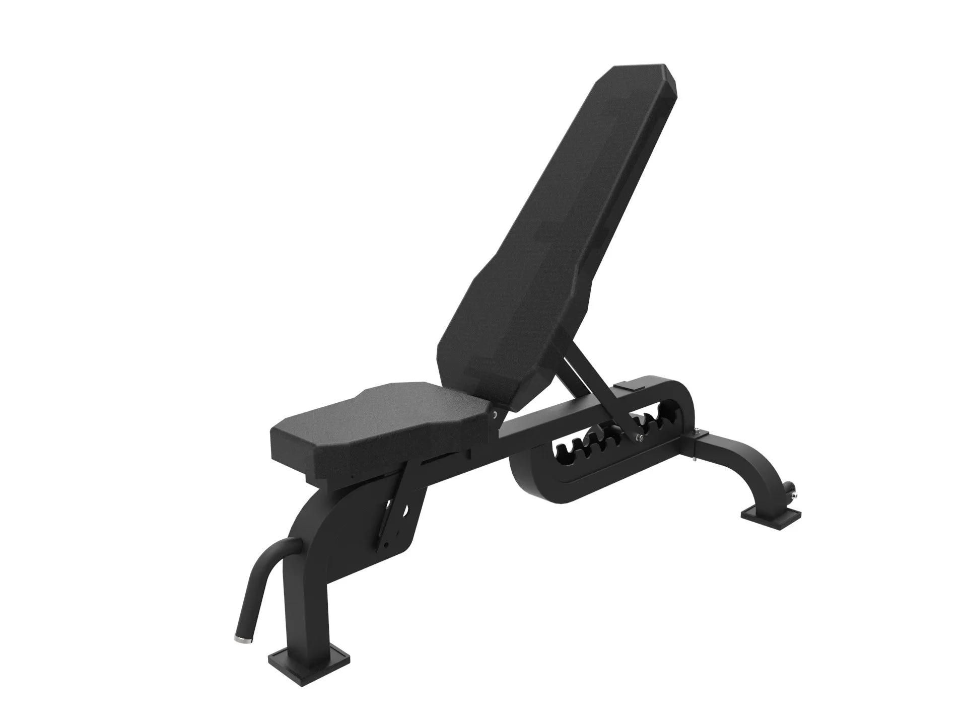 Rally Fitness® Adjustable Bench Flat-Incline-Military