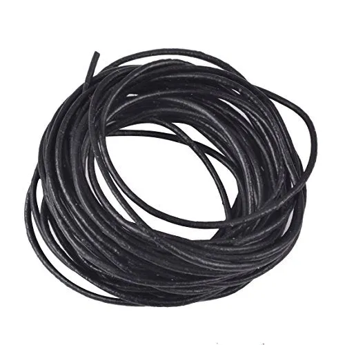 REED Genuine Leather Cord Braiding Lace Strings for Leather Crafts and Jewelry Making of Necklaces Plus Bracelets