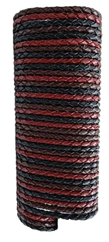 REED Genuine Leather Cord Braiding Lace Strings for Leather Crafts and Jewelry Making of Necklaces Plus Bracelets