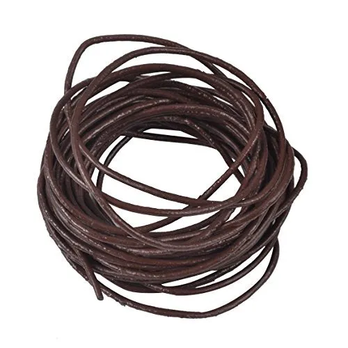 REED Genuine Leather Cord Braiding Lace Strings for Leather Crafts and Jewelry Making of Necklaces Plus Bracelets