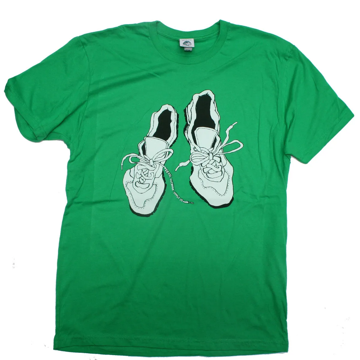 RUN SHOES T // KELLY GREEN