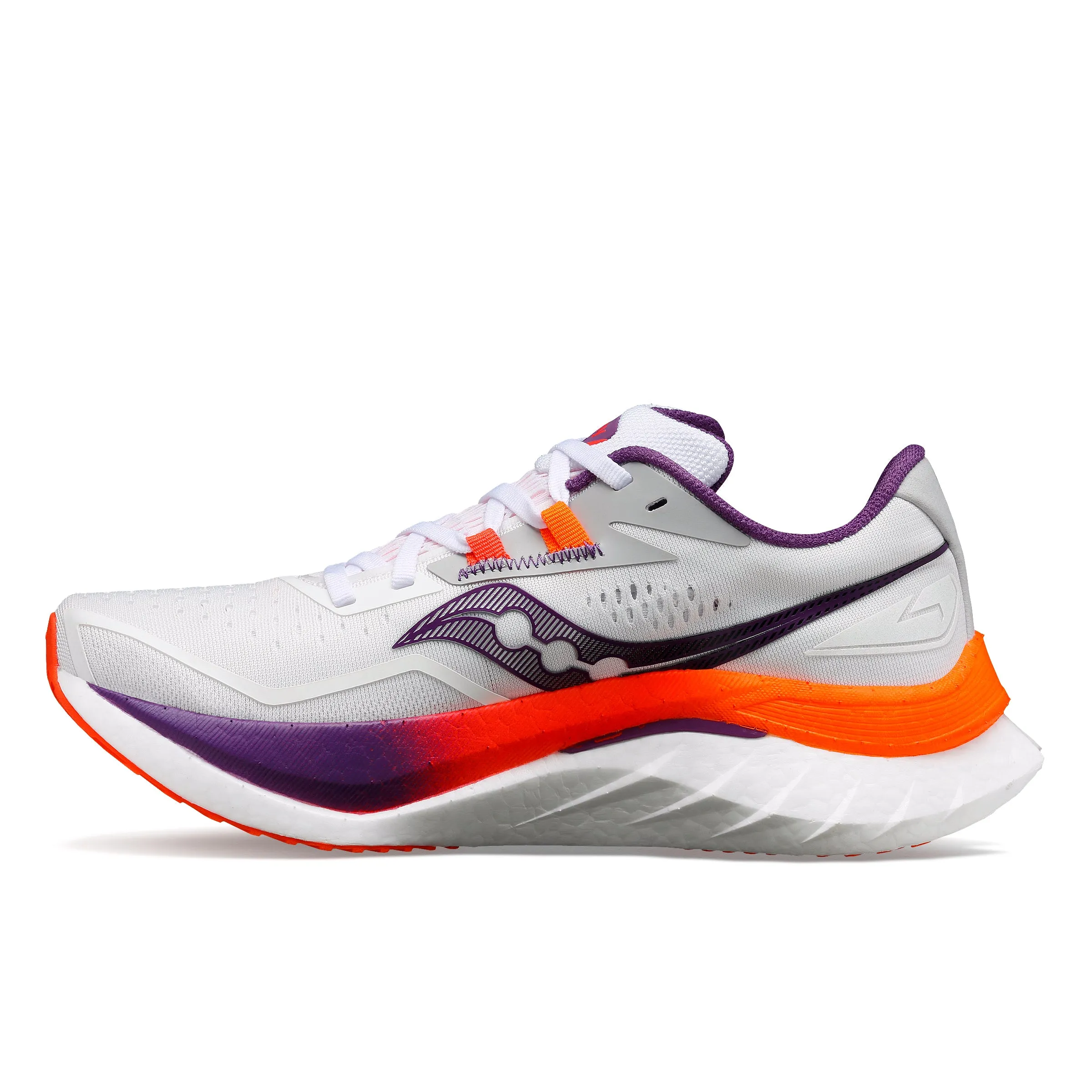 Saucony Women's Endorphin Speed 4 Running Shoes White / Violet