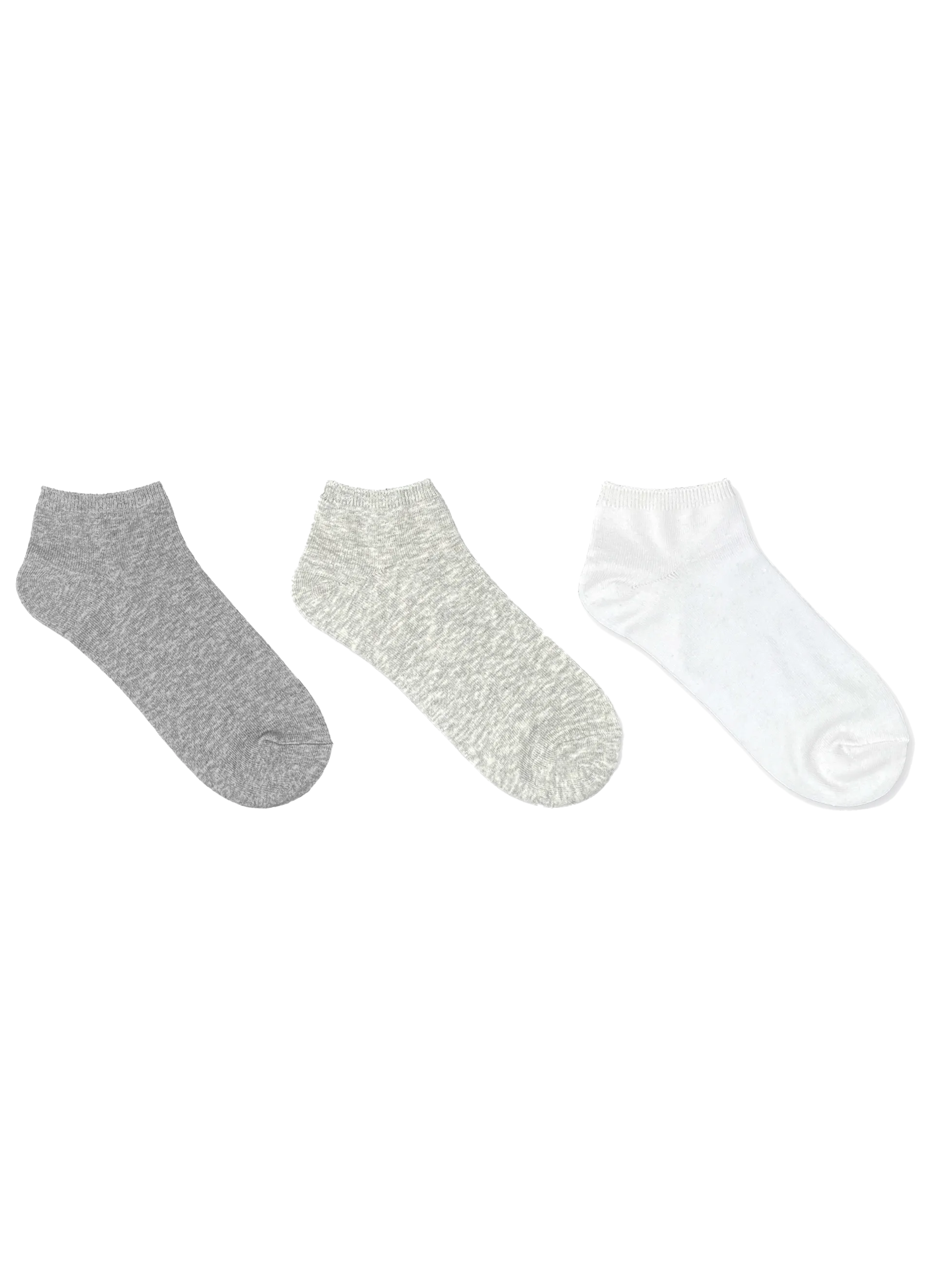 SECRET® Comfort Cotton Flat Knit Low Cut - 3 Pairs