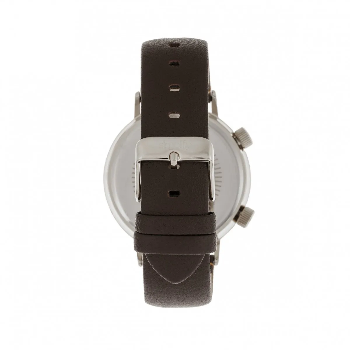 Simplify The 3300 Leather-Band Watch