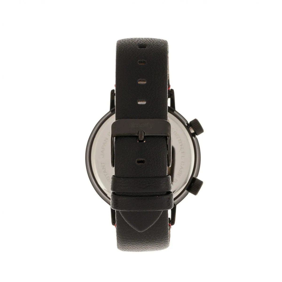 Simplify The 3300 Leather-Band Watch