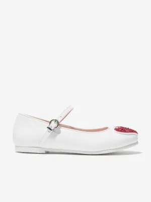 Sophia Webster Girls Amora Shoes in White