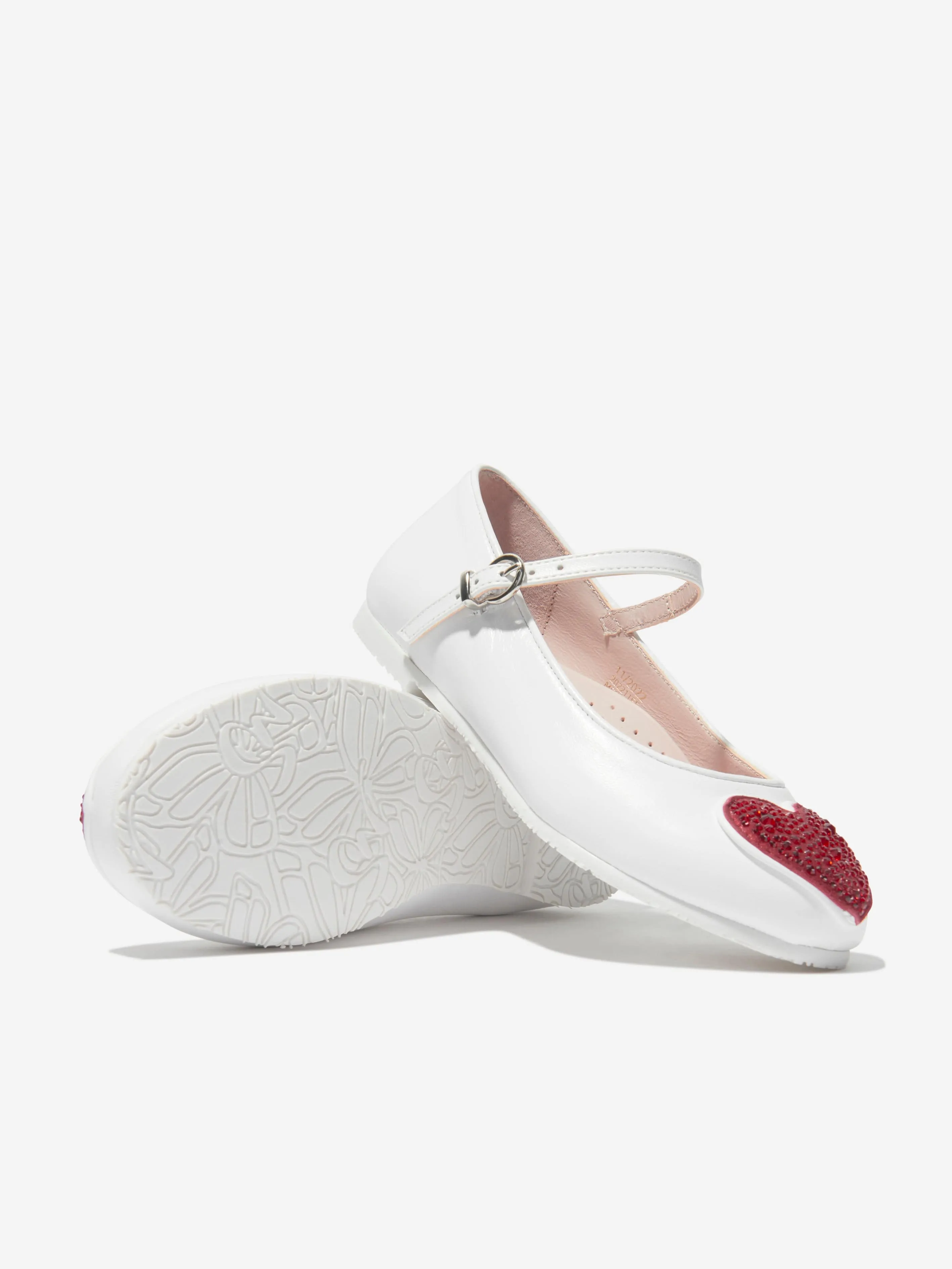 Sophia Webster Girls Amora Shoes in White