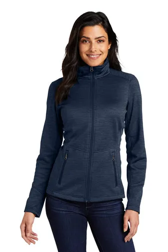 SVH - L231 Ladies Digi Stripe Fleece Jacket