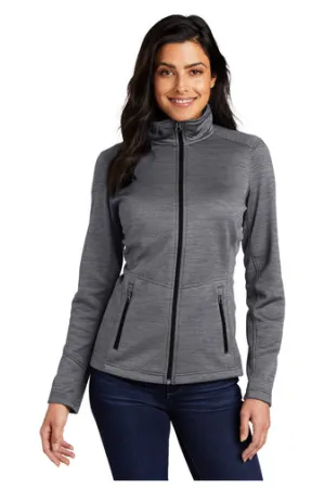 SVH - L231 Ladies Digi Stripe Fleece Jacket