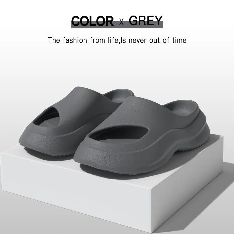 Thick Heel Garden Clogs Shoes  Indoor And Outdoor Slippers Women Men