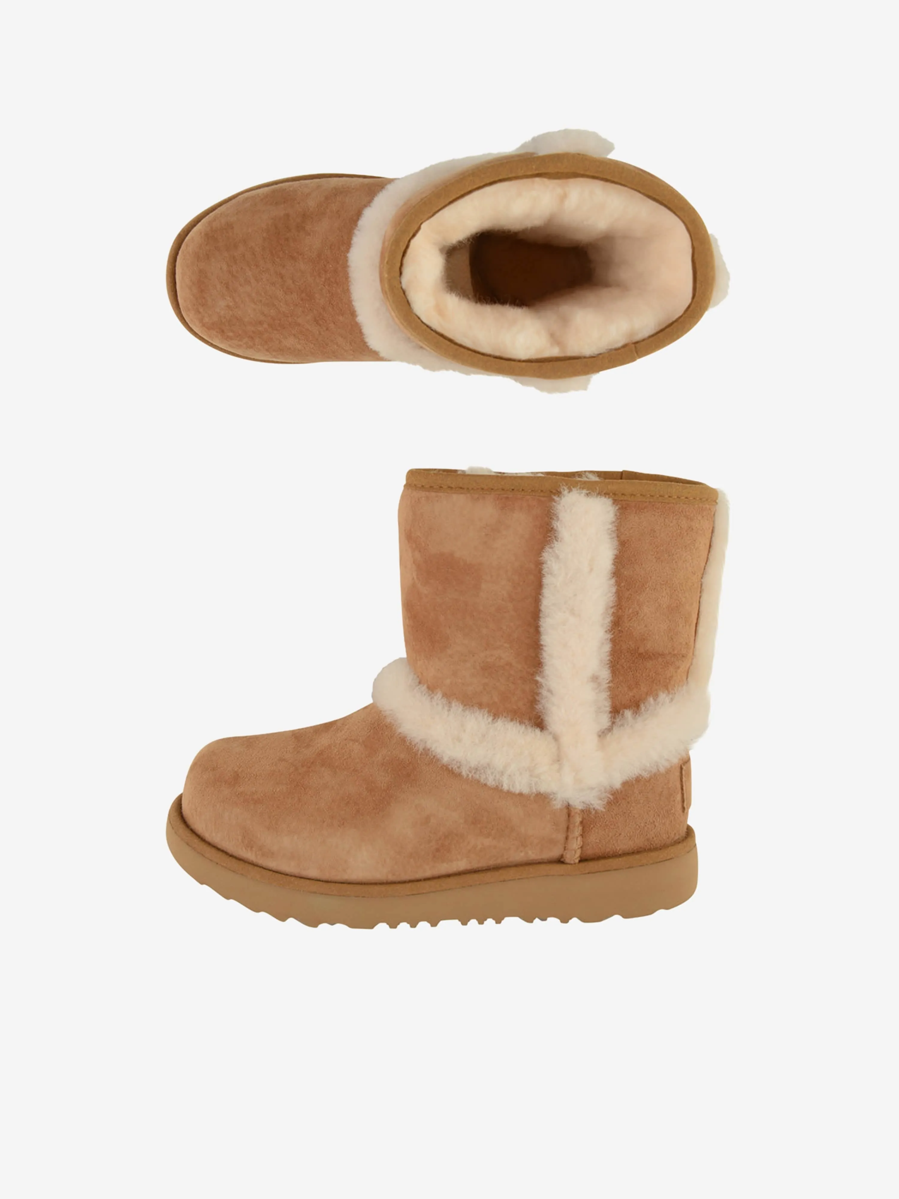 UGG AUSTRALIA CHESTNUT SUEDE HADLEY BOOTS