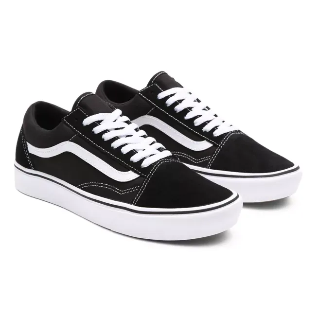 Vans scarpa sneakers da adulti Comfycush Old Skool VN0A3WMAVNE nero bianco