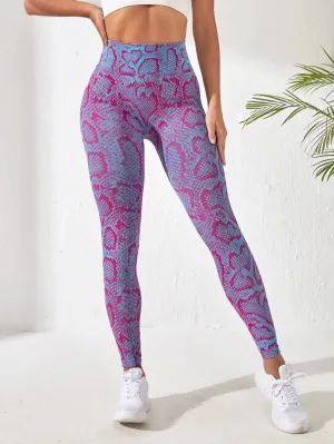 Vida Snakeskin Workout Leggings